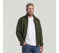Core Zip Stand Up Collar Sweat - Grey - Men XXL