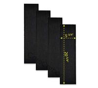 CoreCarbon 4-Pack Exact Fitment Pre-Filter Designed to Fit Honeywell Air Genius 3, 4, 5, 6 Purifier - Models HFD300, HFD310, HFD314, HFD320, HD320, HFD323CV1, HFD323-TGT, HFD324, HFD360B