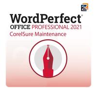 Corel WordPerfect Office Professional CorelSure Maintenance 1 - 4 User(s) New Purchase