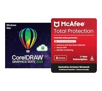 CorelDRAW Graphics Suite + McAfee Total Protection 5-Device