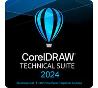 CorelDRAW Technical Suite 2024 Business inkl. 1 Jahr CorelSure Perpetual License 1 - 4 User(s) 1 Year