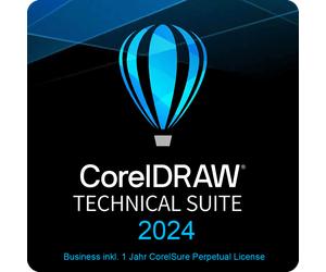 CorelDRAW Technical Suite 2024 Business inkl. 1 Jahr CorelSure Perpetual License 1 - 4 User(s) 1 Year
