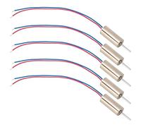 Coreless Motor, 5pcs 6x14mm High Speed 53200RPM Micro Coreless Motor DC3V Micro Brush Motor Suitable for Toy Tattoo Machine, Airplane Model, Remote Control Toy