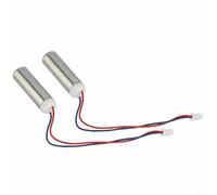 Coreless Vibration Motor Set 2pcs DC 0.5V to 3.7V Rated Speed 18000 RPM for Custom Massager Builds and Portable Devices