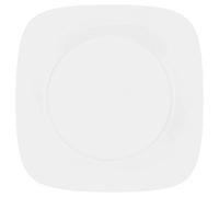 Corelle 16.5 cm Vitrelle Glass Pure Bread and Butter Plate, Pack of 6, White