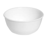 Corelle 1032595 Livingware 28-Ounce Super Soup/Cereal Bowl, Winter Frost White, 18/8 Stainless Steel