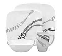 Corelle Urban Arc Square 16pc Dinner Set
