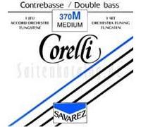 Corelli double bass strings set strong 370F orchestral tuning tungsten