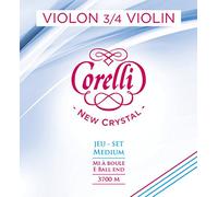 Corelli Strings For Violin Crystal A Nylon/Aluminium wound; Forte