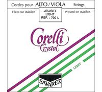 Corelli Strings For Violin Crystal A Nylon/Aluminium wound; Medium