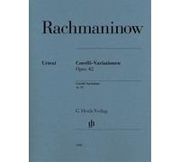 Corelli Variations Op. 42 Sergei Rachmaninov Book [Softcover] Piano G. Henle Ver