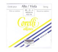 Corelli Viola strings Alliance D Synthetic/Silver-Alu. wound Medium 832M
