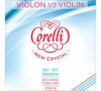 Corelli Violin strings Crystal set with ball end 1/2 2700M