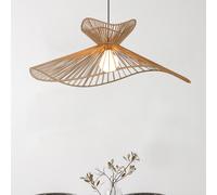 COREP Sahara hanging light, natural colour, height 30 cm, paper