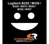 Corepad Skatez PRO 114 Replacement Mouse Feet for Logitech B220 / M330 / B330 / M275 / M280 / M336 / M337