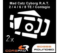 Corepad Skatez Pro 148 Mad Catz Cyborg R.A.T. Rat 2/4/6/8 TE/Contagio Replacement Mouse Feet