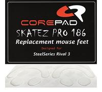 Corepad Skatez PRO 186 Replacement Mouse Feet for SteelSeries Rival 3