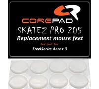 COREPAD Skatez PRO 205 Replacement Mouse Feet for SteelSeries Aerox 3 Wired / Steel Series Aerox 3 Wireless