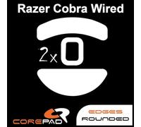 Corepad Skatez PRO 275 Replacement Mouse Feet Compatible with Razer Cobra Wired