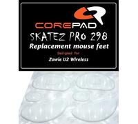 Corepad Skatez PRO 298 Replacement Mouse Feet Compatible with Zowie U2 Wireless & Zowie FK2-DW Wireless & Zowie S2-DW Wireless & Zowie ZA13-DW Wireless