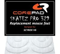 Corepad Skatez PRO 329 Replacement Mouse Feet Compatible with SCYROX V6 Superlight 8K Wireless