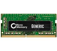 CoreParts 4GB Memory Module for Dell 2400MHz DDR4 MAJOR, A9210946, MICROMEMORY (2400MHz DDR4 MAJOR SO-DIMM)