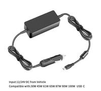 CoreParts 40AK0065WW-CP USB-C Car Charger 100W