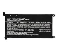 CoreParts Laptop Battery for Dell 37.7Wh Li-ion 11.1V 3400mAh, W125993395 (37.7Wh Li-ion 11.1V 3400mAh Black for Dell Notebook, Laptop Chromebook 11 3100, Chromebook 11 3180,)