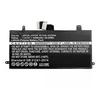CoreParts Laptop Battery for Dell 40Wh Li-Pol 7.6V 5200mAh, 6CYH6, 725KY, B102286-0001, J0PGR, (40Wh Li-Pol 7.6V 5200mAh Black, Latitude 12 5285)