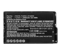 CoreParts MBXDE-BA0184 tablet spare part/accessory Battery (Laptop Battery for Dell - 26.64Wh 7.4V 3600mAh 25WH - Li-ion 7.4V 3.4Ah Latitude 12 7202, Latitude 7202, Latitude 7202 Rugged Tablet