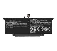 CoreParts MBXDE-BA0221 Replacement Battery for Dell Laptops (H0DN8, JHT2H, 7CXN6), 7.7V 6400mAh Li-Pol, Black
