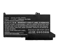 CoreParts MBXDE-BA0238 Replacement Battery for Dell Latitude 12 5300 / 7280 / 7300, 11.4V 3400mAh 38.76Wh Li-Pol