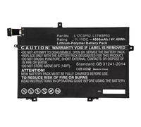 CoreParts MBXLE-BA0130 Laptop Battery for Lenovo ThinkPad L480 - 11.1V 4000mAh 44.4Wh, Black