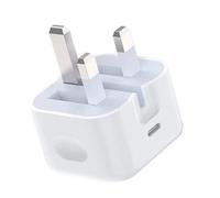CoreParts MBXUSB-AC0020 USB-C Power Charger UK 20W PD QC3.0, 5V-12V/1.6A-3A Output, 1x USB-C, White