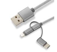 CoreParts MOBX-ACC-003 USB cable 1 m Micro-USB A Micro-USB B Grey