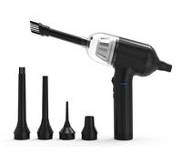 CoreParts MOBX-TOOLS-083 2-in-1 Cordless Air Duster and Vacuum Cleaner - 7500mAh Battery, 3 Speeds, 5 Attachments, USB-C Charging