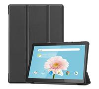 CoreParts MSPP4044 Tri-Fold Caster Hard Shell Cover with Auto Wake Function for Lenovo Tab M10 10.1" - Black