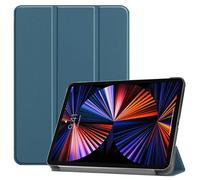 CoreParts Tri-fold Caster Hard Shell Cover with Auto Wake Function for iPad Pro 12.9" (5th Gen, 2021) - Dark Green (TABX-IPPRO12.9-COVER6)