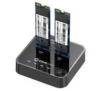 CoreParts MS-CLONER-NVME Hard Drive Dock - Dual M.2 SSD Cloner USB 3.2 Gen 2