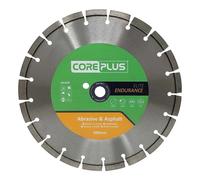 Coreplus CORDBAB300E Abrasive & Asphalt Elite Endurance Diamond Blades 300Mm (Box Of 1)