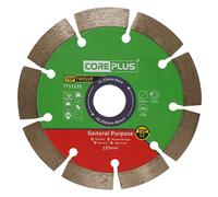 Coreplus CORDBTT12125 General Purpose Diamond Blades Top Twelve 125Mm (Box Of 1)