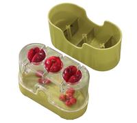 Corer for cherries, kitchen aid fruit corer with press function, press corer for cherries, for home, restaurants, baking, meal prep, chefs