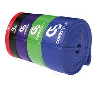 Coresteady Pull Up Bands & Resistance Bands - Heavy Duty Loop Band for Men & Women - Build Fit Power & Muscle - Training, Fitness Assist Pull Ups & Gym Exercise