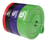 Coresteady Pull Up Bands & Resistance Bands - Heavy Duty Loop Band for Men & Women - Build Fit Power & Muscle - Training, Fitness Assist Pull Ups & Gym Exercise