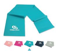 Coresteady Resistance Band For Men & Women - Exercise Band to Build Strength, Flexibility, Muscle & Tone - For Fitness, Stretching, Pilates, Physio & Yoga - With Exercise Guide