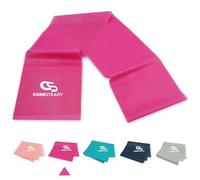 Coresteady Resistance Band For Men & Women - Exercise Band to Build Strength, Flexibility, Muscle & Tone - For Fitness, Stretching, Pilates, Physio & Yoga - With Exercise Guide