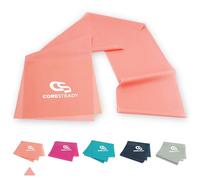 Coresteady Resistance Band For Men & Women - Exercise Band to Build Strength, Flexibility, Muscle & Tone - For Fitness, Stretching, Pilates, Physio & Yoga - With Exercise Guide