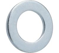 CORET M8 x 16mm Flat Metal Washers for Screws Bolts (12PCS) Round Metric Washer Alloy Steel Plain Repair Zinc Plated Spacer - Thickness 1.6mm DIN125