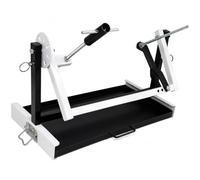 Coretidi Motorcycle Engine Stand for Vertical Single Cylinder 2 & 4 Stroke Dirt Bike MX ATV Compatible with Honda Yamaha Kawasaki Suzuki KTM, Adjustable Rotary Engine Mounts with Removable Drip Tray