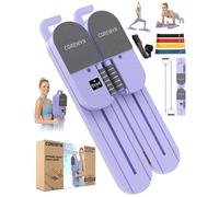 CoreWyn Portable Pilates Reformer Board for Home Workouts - Smooth, Full-Body Pilates Training with Resistance Bands, Door Anchors & Workout Guide